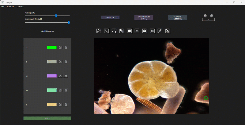 Thumbnail for LivePyxel: accelerating image annotations with a Python-integrated webcam live streaming